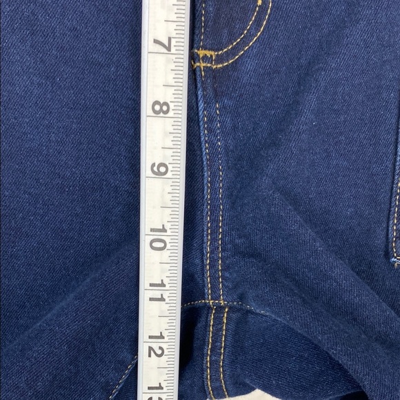 Micheal Kors Cropped High Rise Jeans Blue Womens Sz 12 - Picture 6 of 10